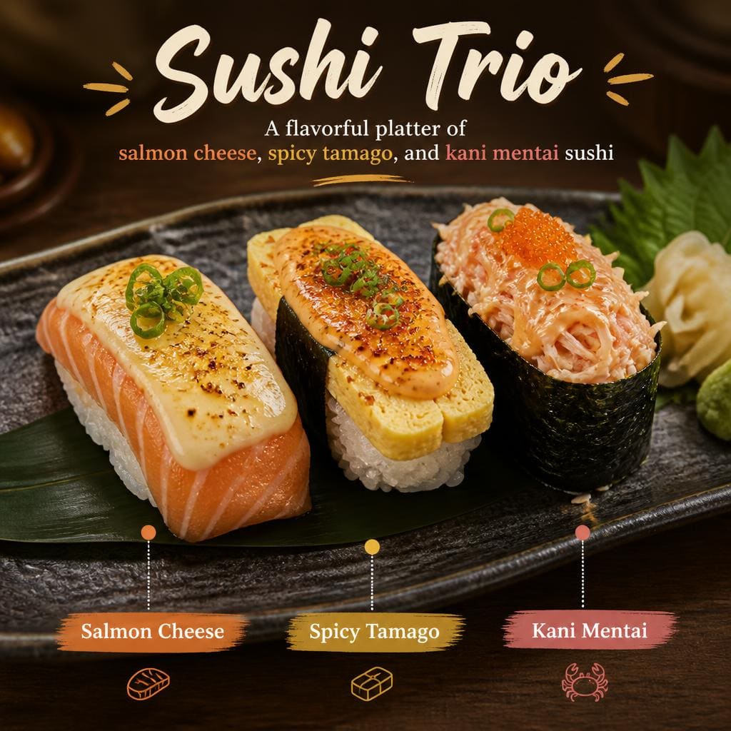 Sushi Trio
